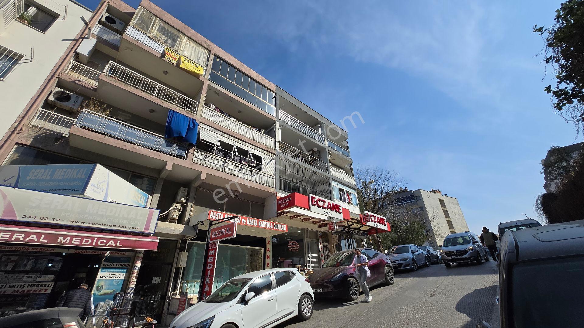 Yeşilyurt Devlet Hastanesi Karşısı 3+1 Doğalgazlı Deniz Manzaralı Çift Balkonlu Masrafsız - Görsel 3