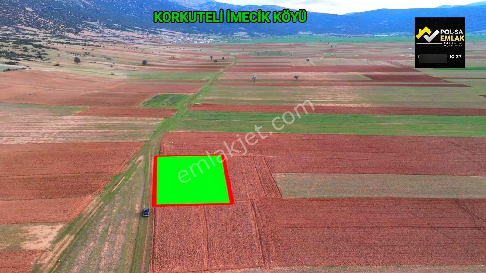 Korkuteli İmecik De Satılık 813m2 Tarla Resmi Yol Var - Görsel 4