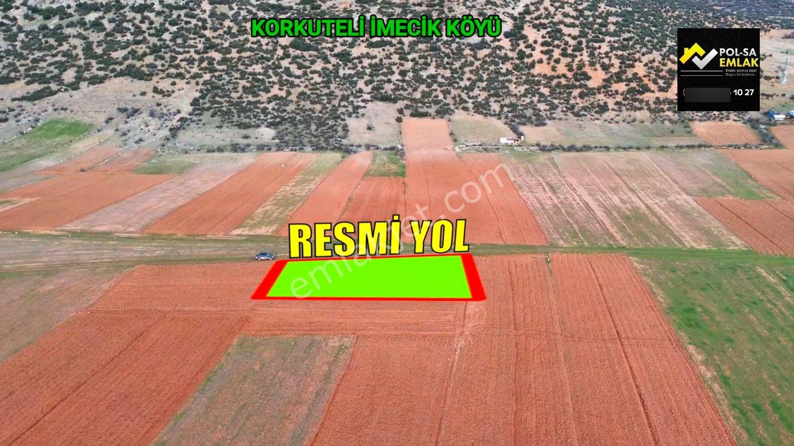 Korkuteli İmecik De Satılık 813m2 Tarla Resmi Yol Var - Görsel 33