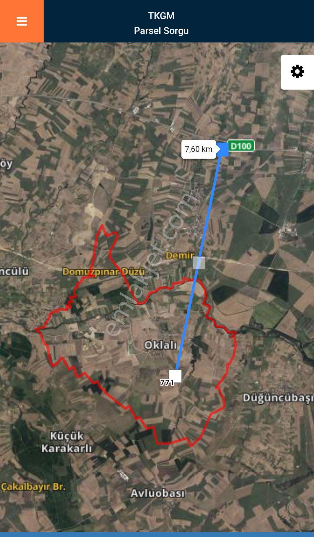 Müstakil Tek Tapu Bağ Yeri 870 M2 Köyün Dibinde - Görsel 4