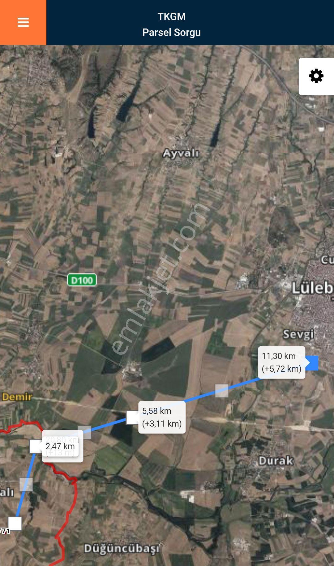 Müstakil Tek Tapu Bağ Yeri 870 M2 Köyün Dibinde - Görsel 3