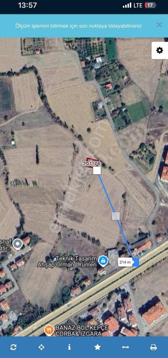 Banaz Toki Üzeri 422m2 Villalık Arsa - Görsel 4