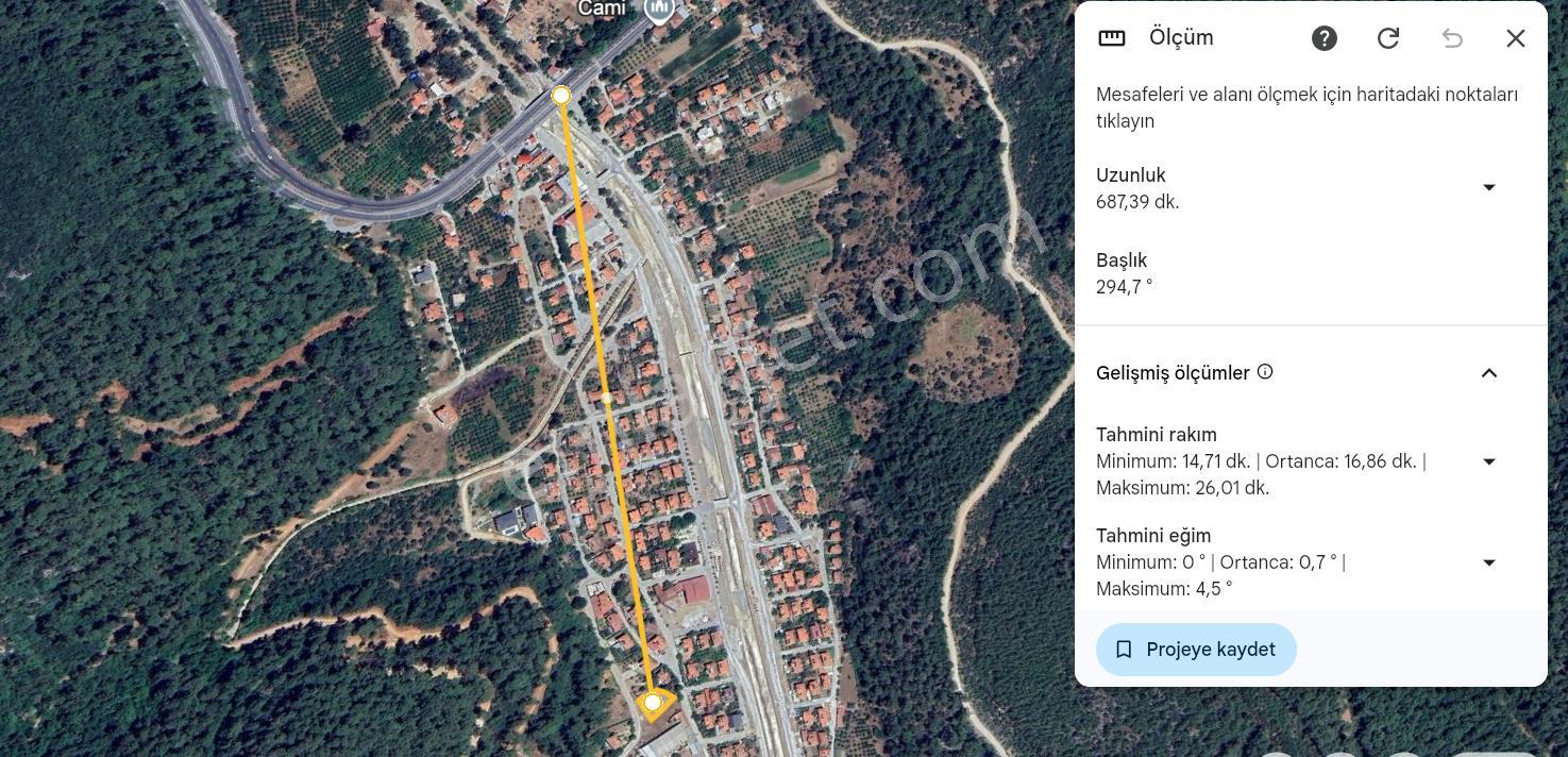 Gökçe'de Villa İmarlı Satılık Arsa - 672m² - Görsel 21