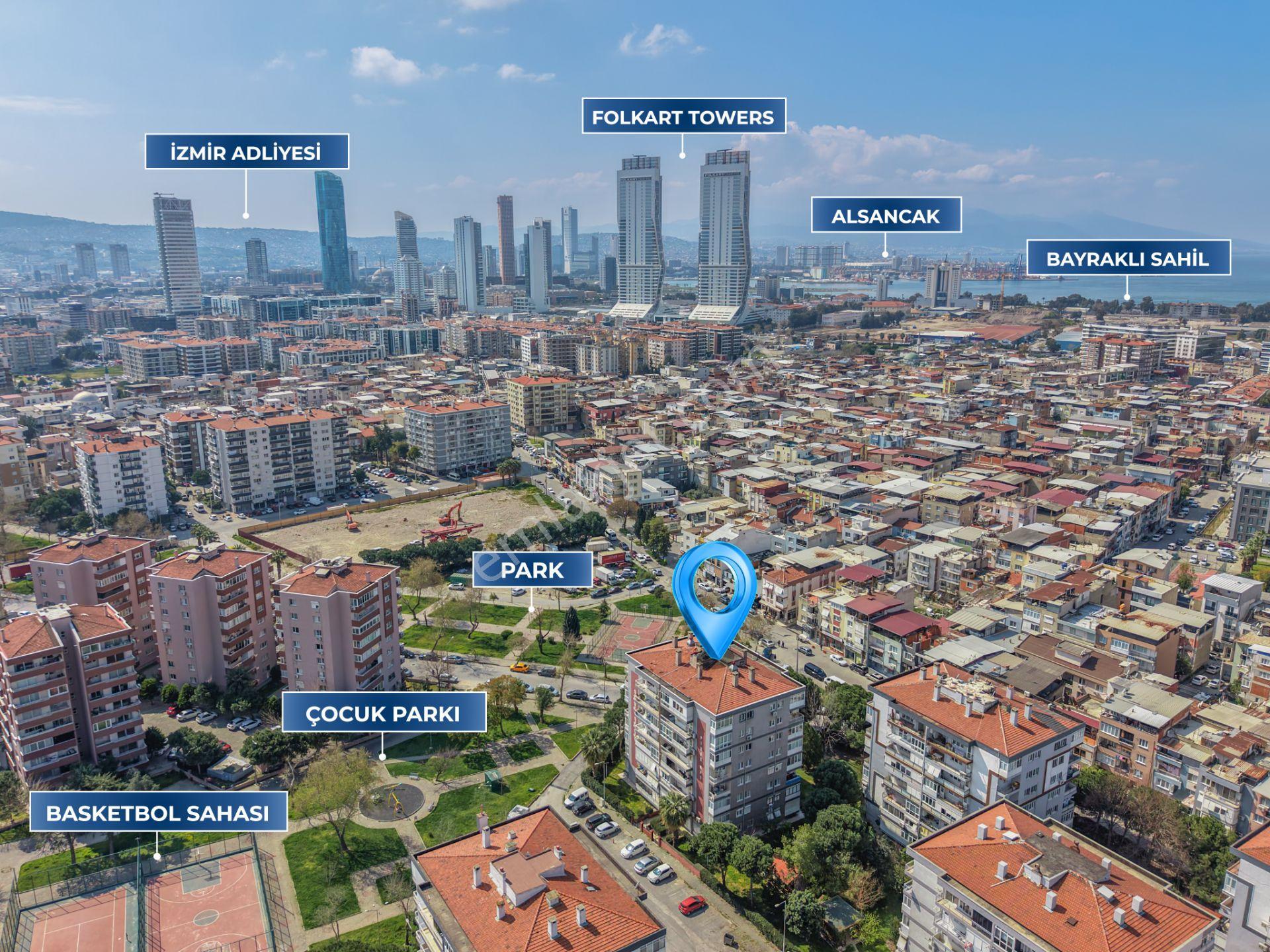 İzmir Bayraklı Manavkuyu Site İçerisinde Satılık 3+1 Daire - Görsel 33