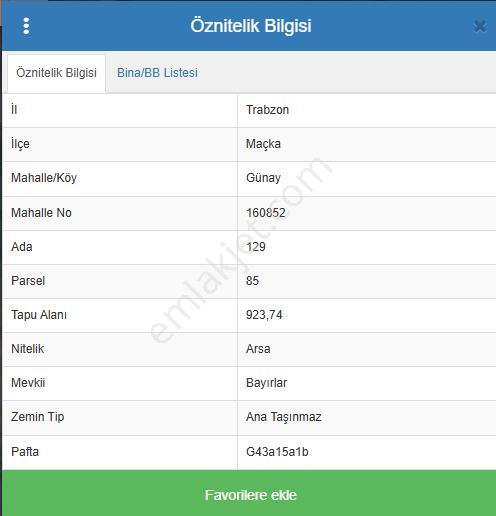 Trabzon Maçka Günay'da Sanayi Ticari İmarlı Satılık Arsa - Görsel 21