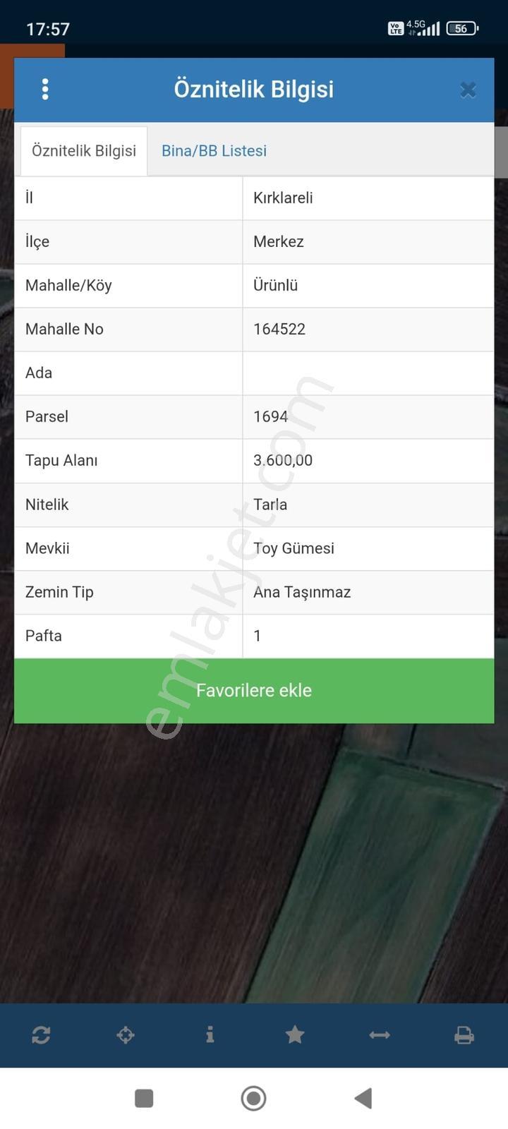 Newcıty Emlaktan Ürünlü Köy Merkezine Yakın Satılık Tarla - Görsel 4