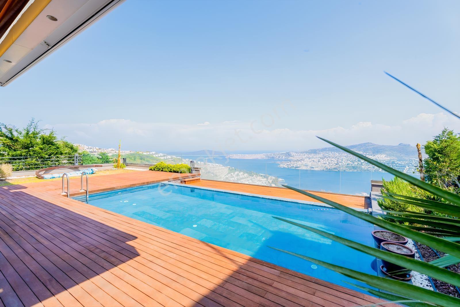 Bodrum Gündoğan'da Satılık Marka Projede Deniz Manzaralı Villa - Görsel 14