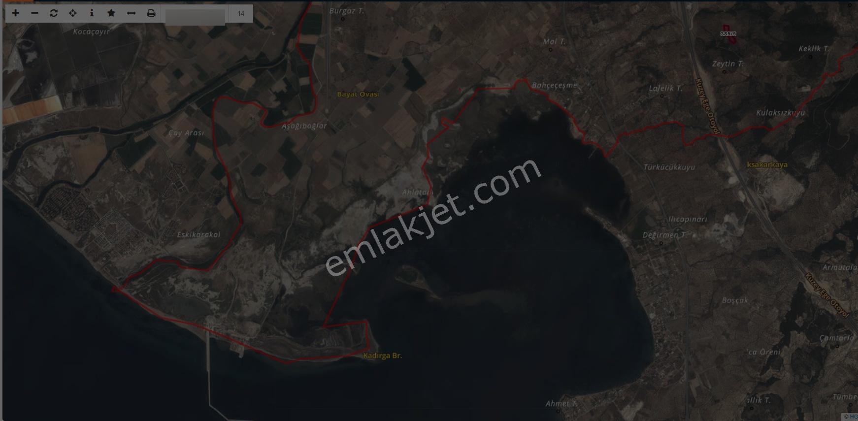 Vera'dan 11.945m² Tek Tapu Zeytinlik Tarla - Denize Yakın - Görsel 7