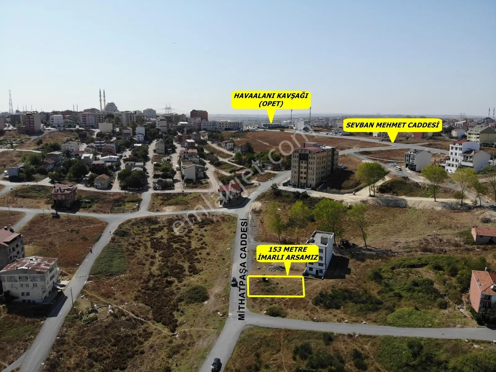 A.köy Çardaktetede Tek Dairelik 0,95 3 Kat İmarlı 153 M2 Arsa - Görsel 5