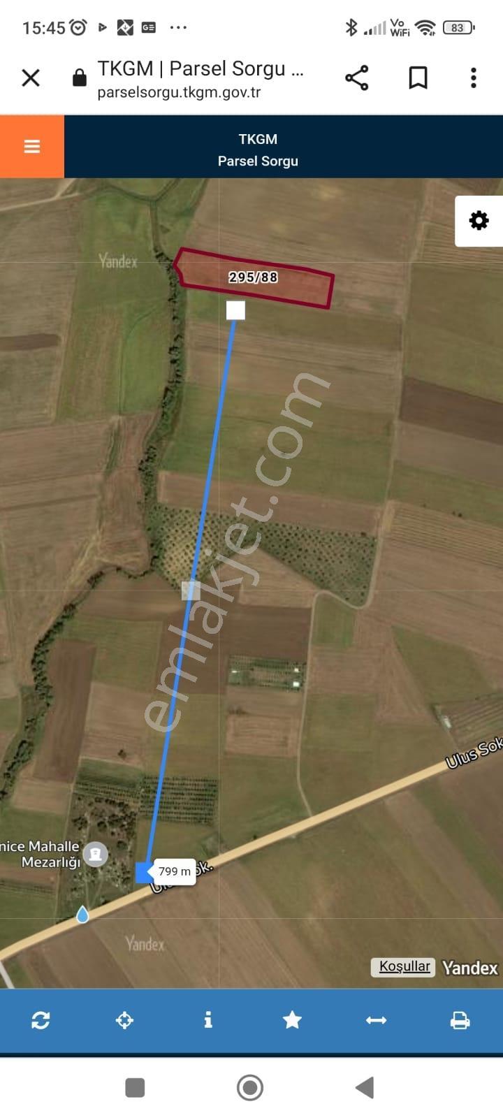 Çorlu Yenicede Resmi Yolu Olan Köye Cephe 950 M2 Kupon Yer - Görsel 21