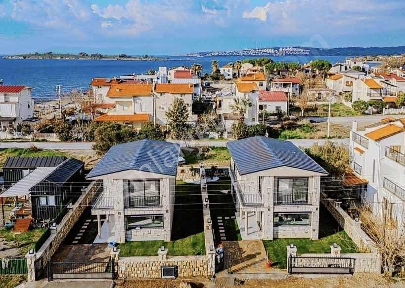 Akarca'da Muhteşem Konumda Denize Sıfır Taş Villa - Görsel 9