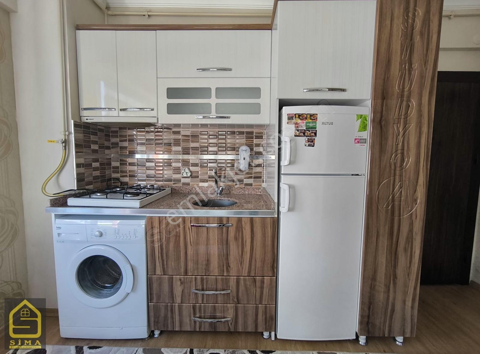 Sima Emlaktan Eşyalı Lüks 1+1 Kiralık Daire - Görsel 25