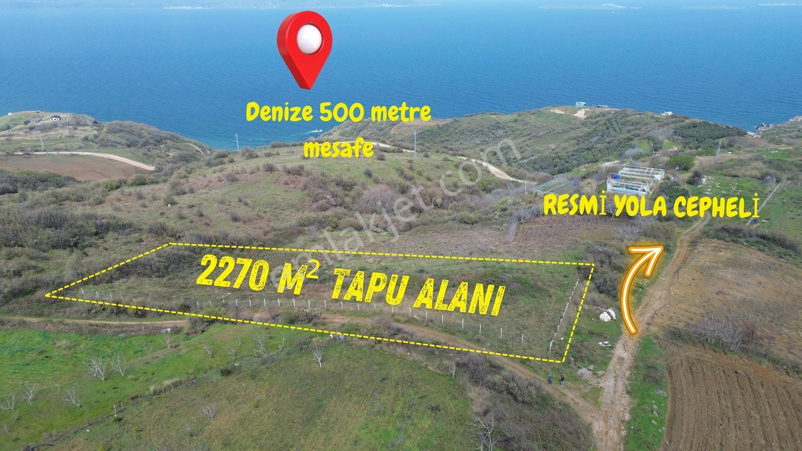 Sevinç'ten Sahil Yenicede Yola Cepheli Full Deniz Manzaralı - Görsel 14