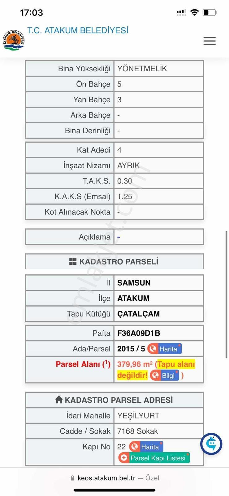 Fmc Gayrimenkulden Çatalçamda 4katimarlı 12 Dairelik Fırsat Arsa - Görsel 2
