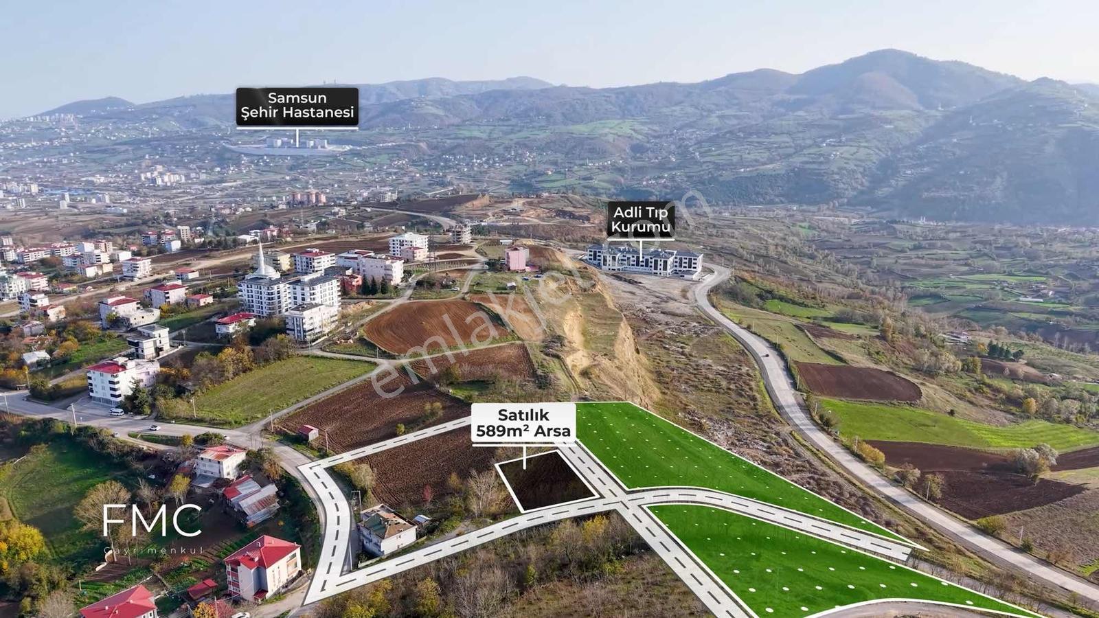 Fmc Gayrimenkul'den Panoramik Deniz Manzaralı Köşe Parsel Arsa - Görsel 7