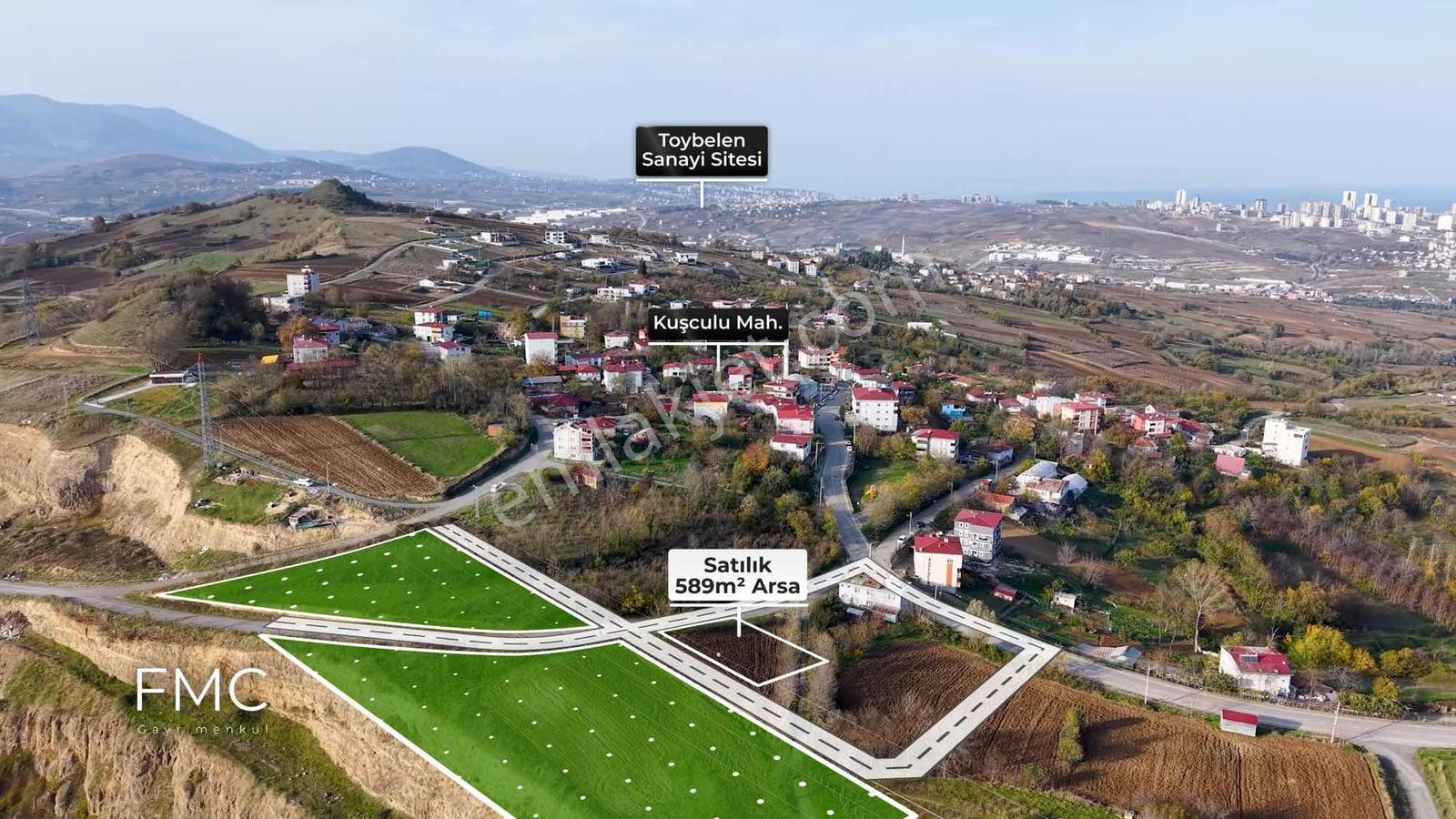 Fmc Gayrimenkul'den Panoramik Deniz Manzaralı Köşe Parsel Arsa - Görsel 14