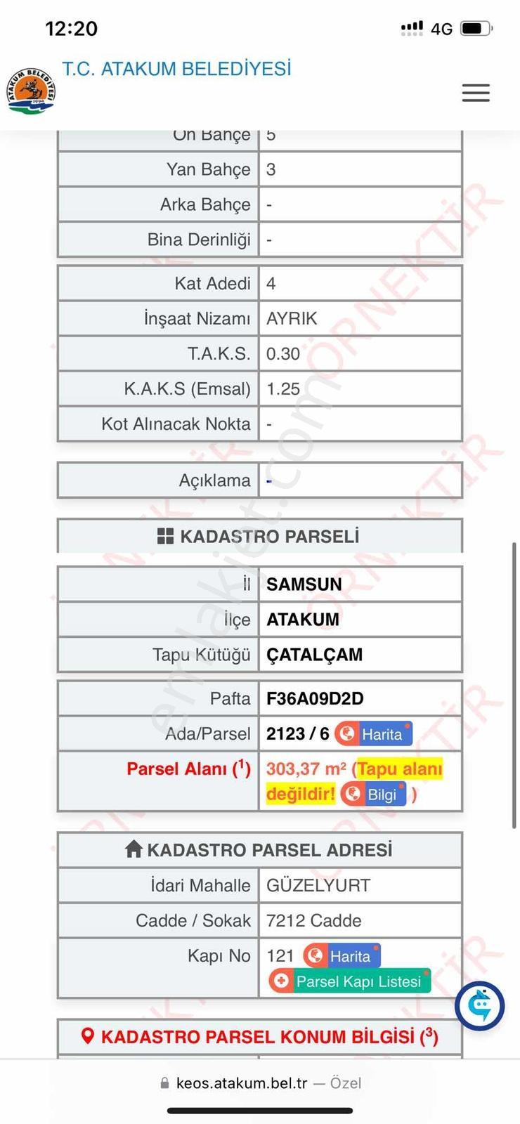 Fmc Gayrimenkul'den Ana Yola Yakın 4 Kat İmarlı Arsa - Görsel 7