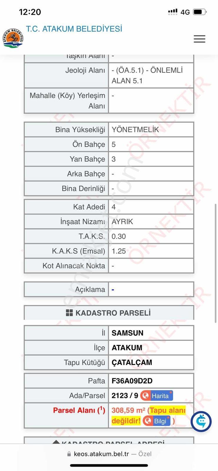 Fmc Gayrimenkul'den Ana Yola Yakın 4 Kat İmarlı Arsa - Görsel 5