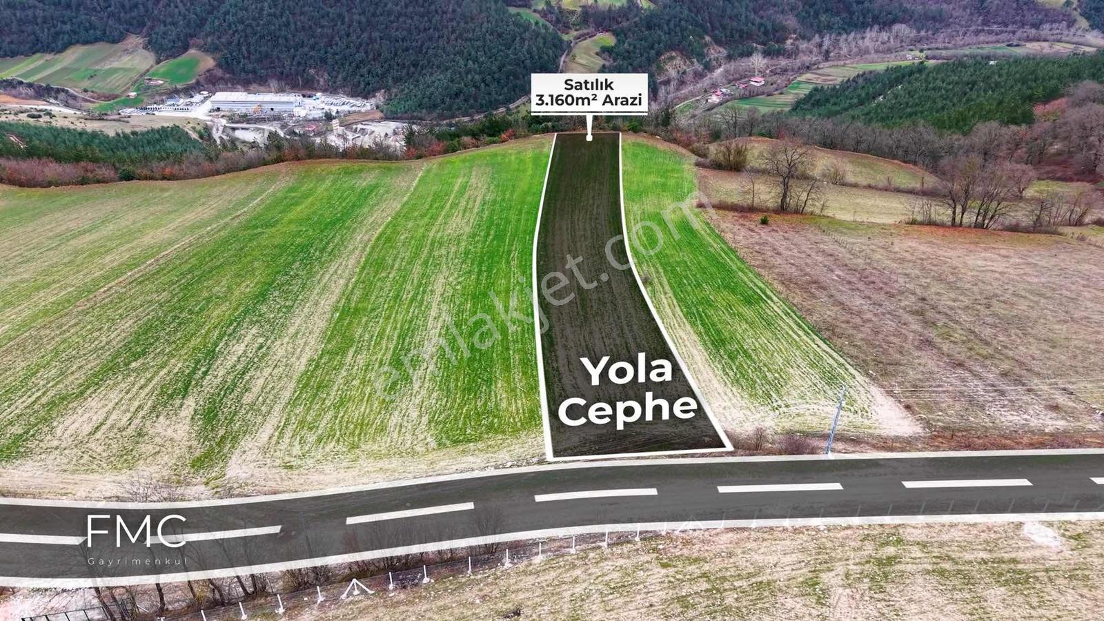 Fmc Gayrimenkul'den Çatmaoluk'da Kadastro Yola Cephe 3160m2 Tarl - Görsel 12