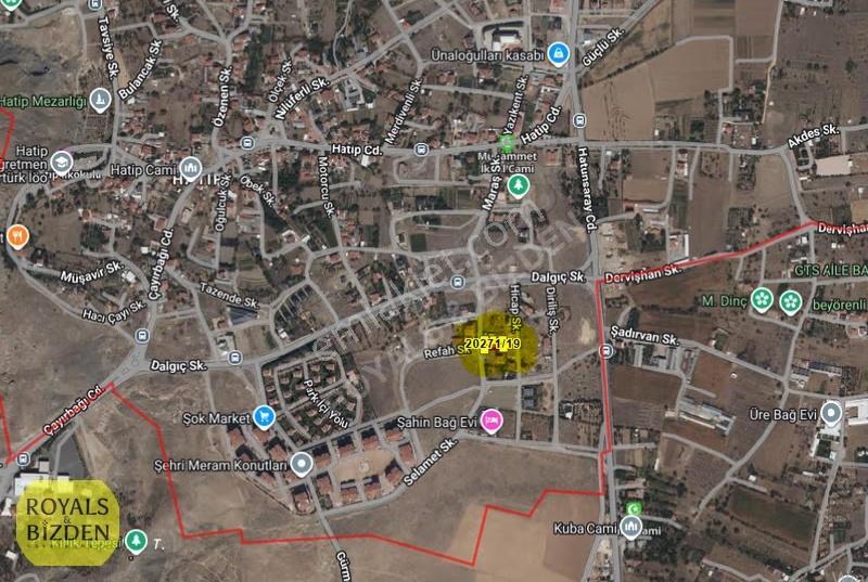 Konya Meram Hatıpta Projesi Hazır 619 M2 0,30 Emsal Villa Arsası - Görsel 6