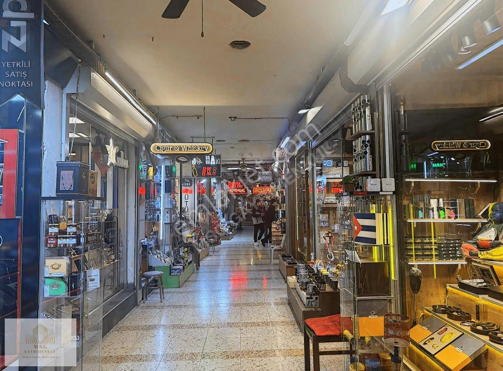Msg'den Alsancak Kervan Pasajında Satılık Dükkan