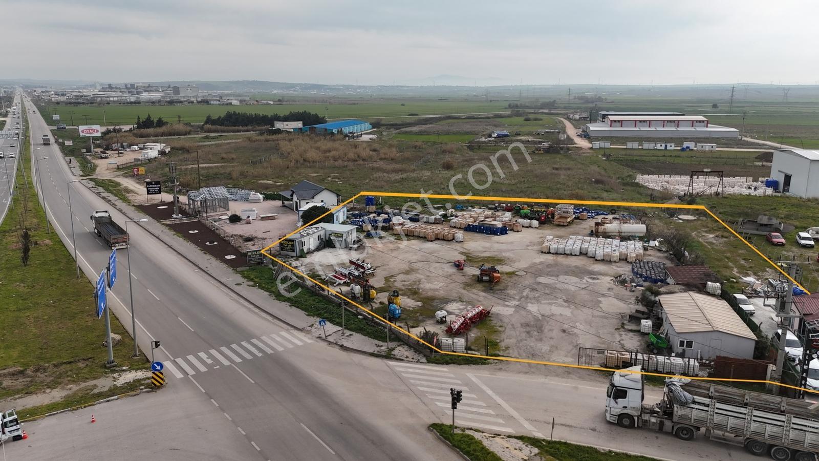 Bandırma Girişi Otoyola Ful Cephe Sanayi İmarlı Arsa 960m2 Hisse - Görsel 5