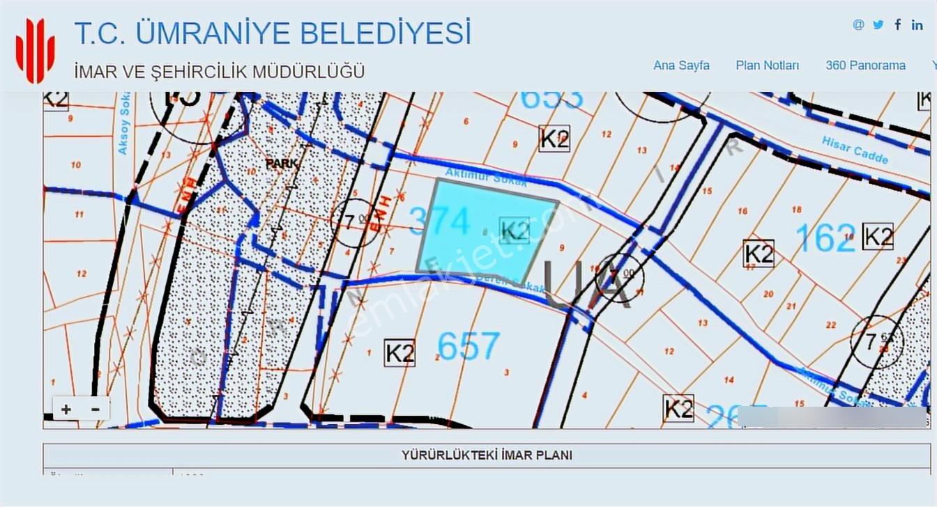 Ümraniye Dumlupınar'da İmarlı 1 Daire Getirili Satılık Arsa - Görsel 2