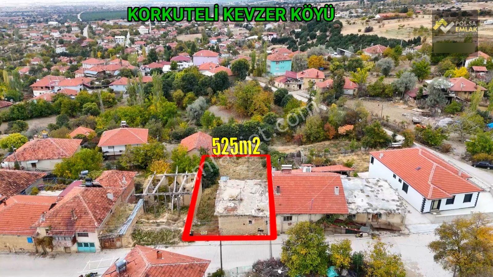 Korkuteli Kevzer Köyü Satılık 525m2 Arsa - Görsel 3