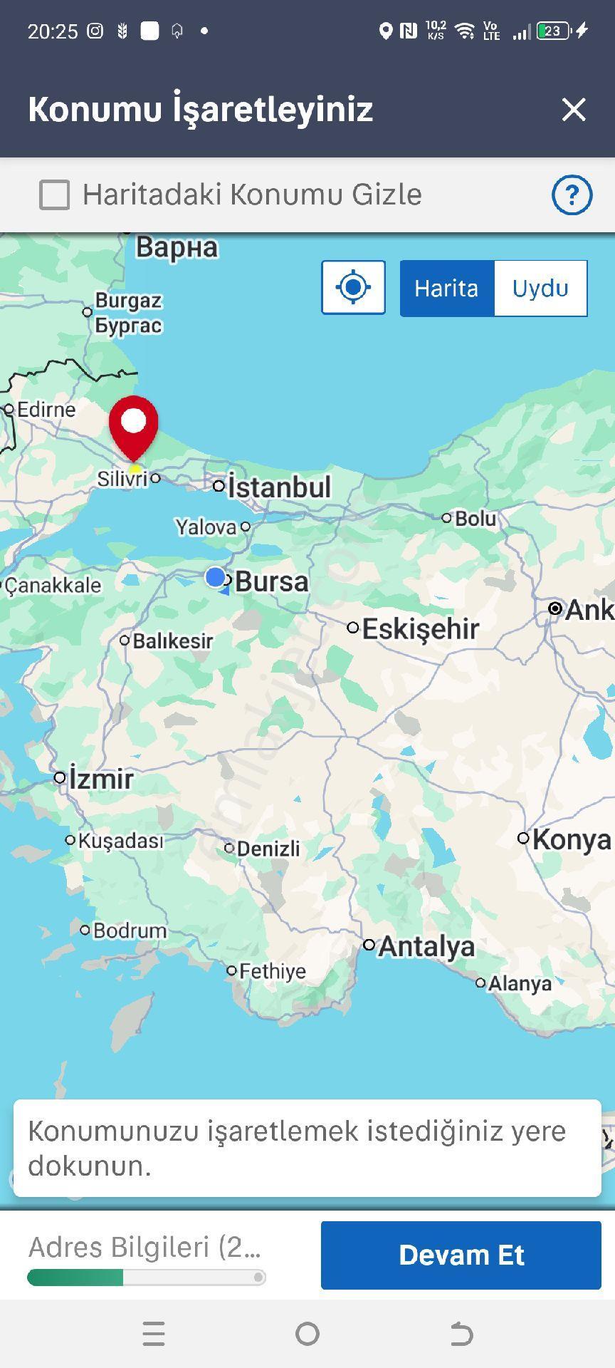 My Ekipdenistanbul Silivri Değirmenköyde Çiftyola Cephe Köşebaşı Arazi - Görsel 25