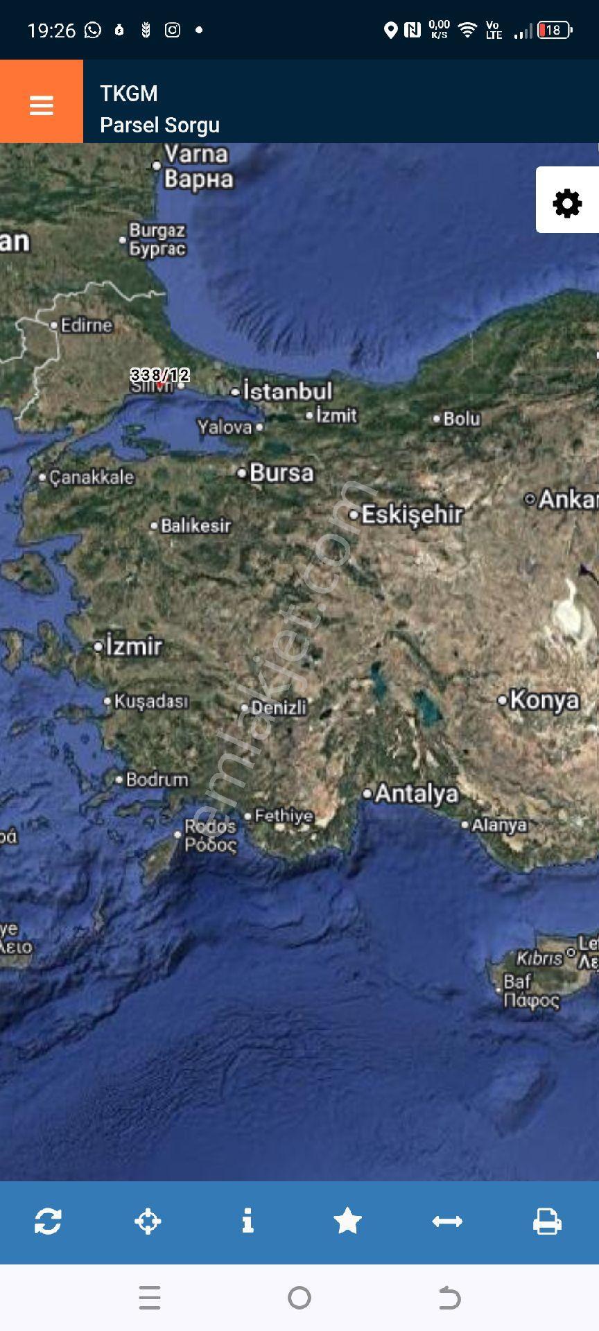 My Ekipdenistanbul Silivri Değirmenköyde Çiftyola Cephe Köşebaşı Arazi - Görsel 9