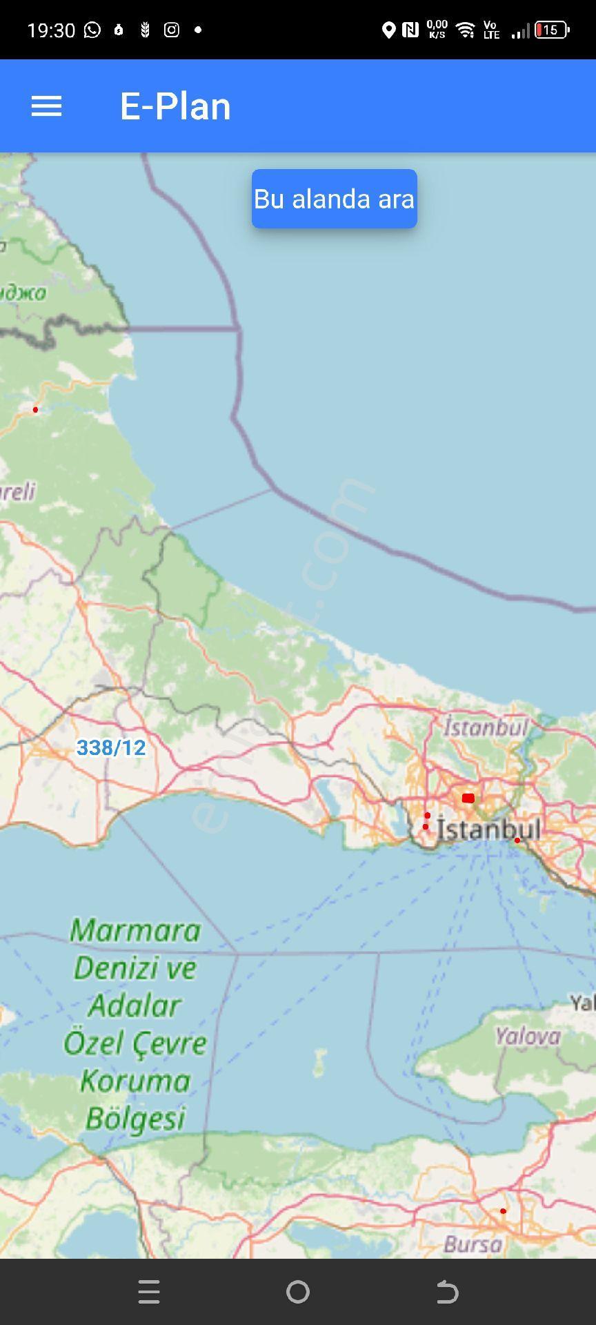 My Ekipdenistanbul Silivri Değirmenköyde Çiftyola Cephe Köşebaşı Arazi - Görsel 15