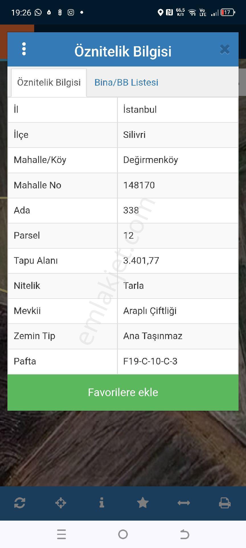 My Ekipdenistanbul Silivri Değirmenköyde Çiftyola Cephe Köşebaşı Arazi - Görsel 12