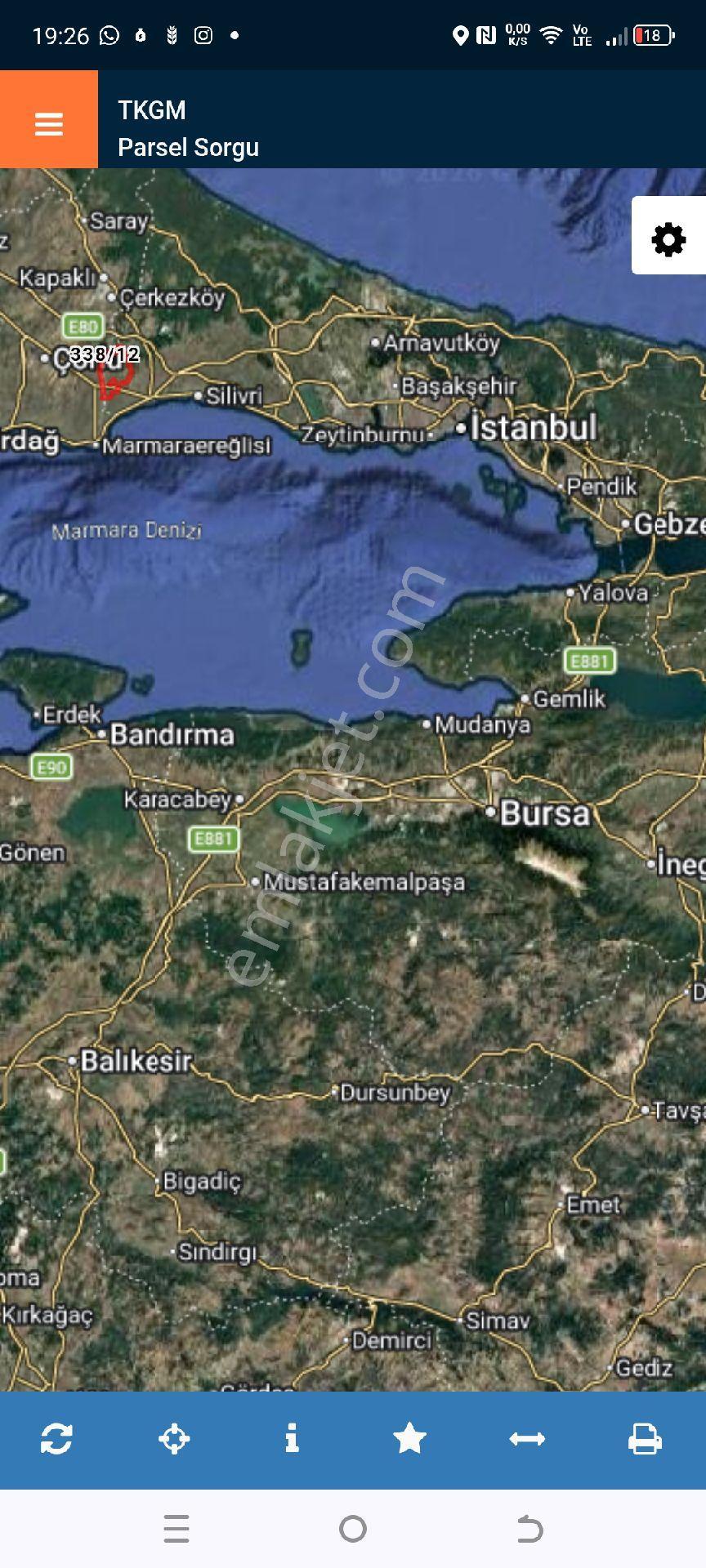 My Ekipdenistanbul Silivri Değirmenköyde Çiftyola Cephe Köşebaşı Arazi - Görsel 10