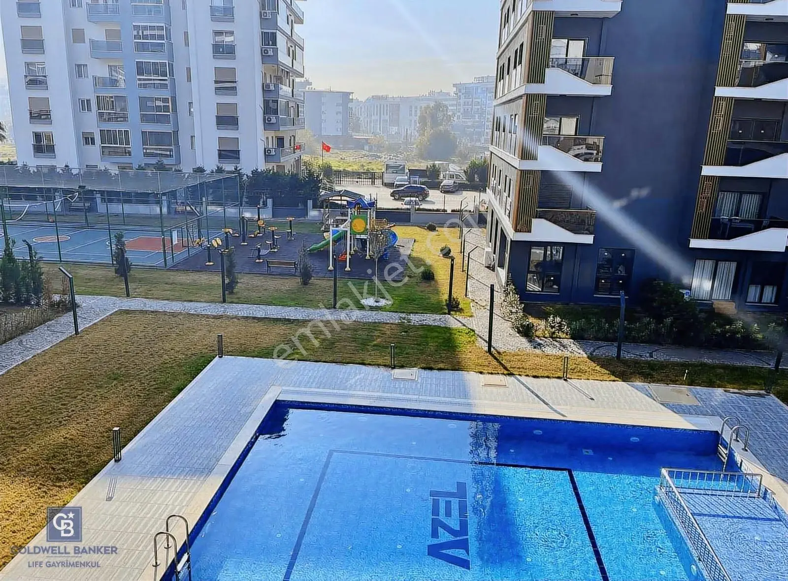 Çiğli Azel Deluxe Sitesi Havuz Cephe Satılık 2+1 Daire - Görsel 5