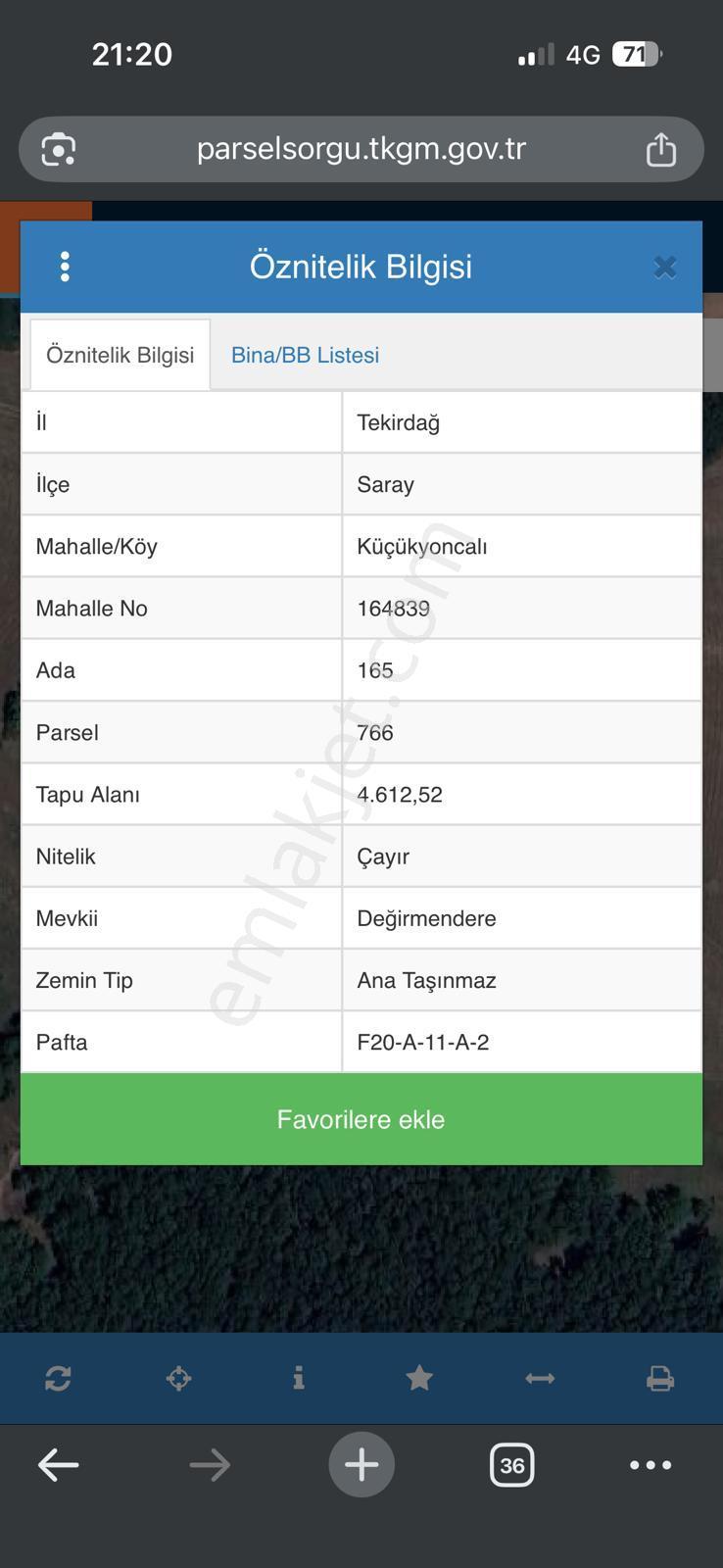 Sahibinden Komisyonsuz Hisseli Tarla