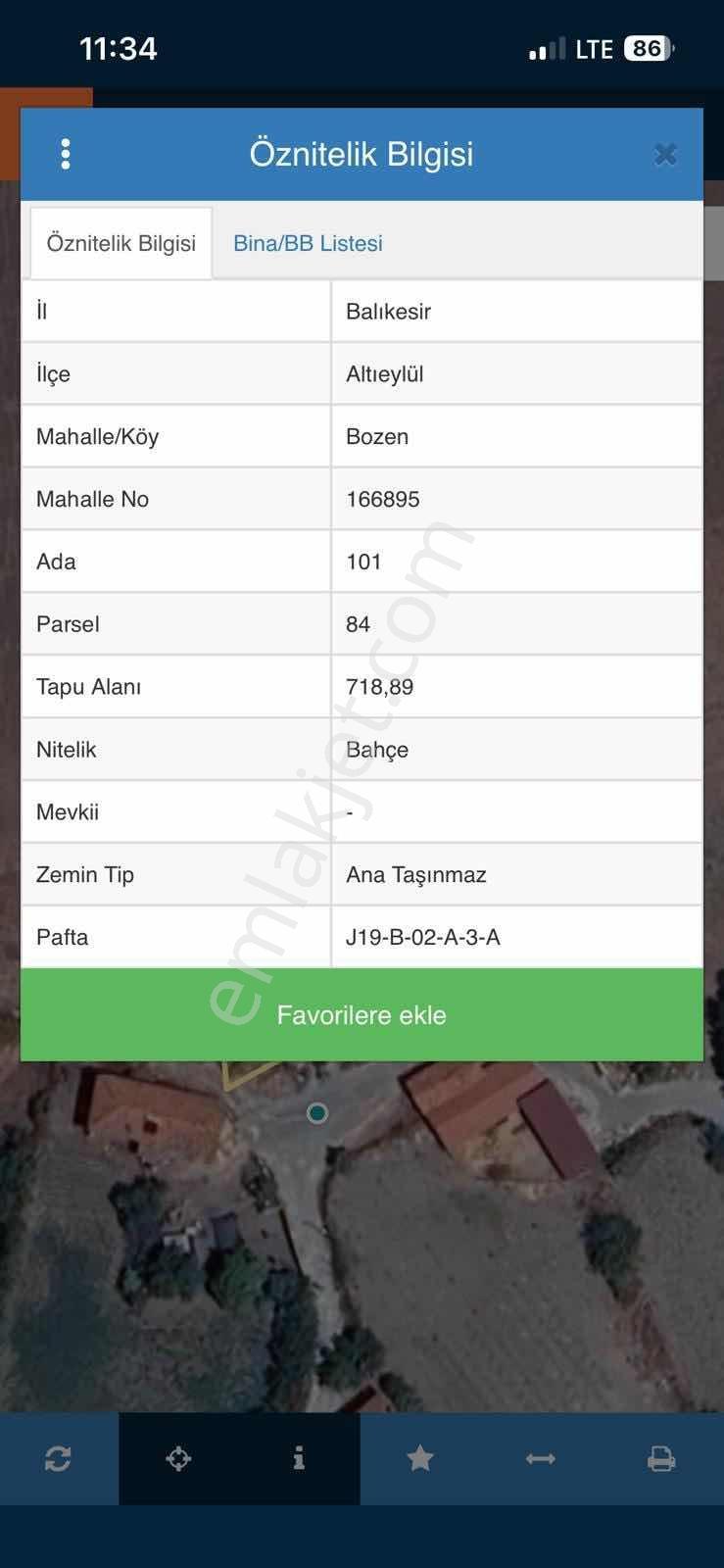 Altıeylül Bozen Mahallesinde Satılık Hayvan Sayası Kurulu Arsa - Görsel 18