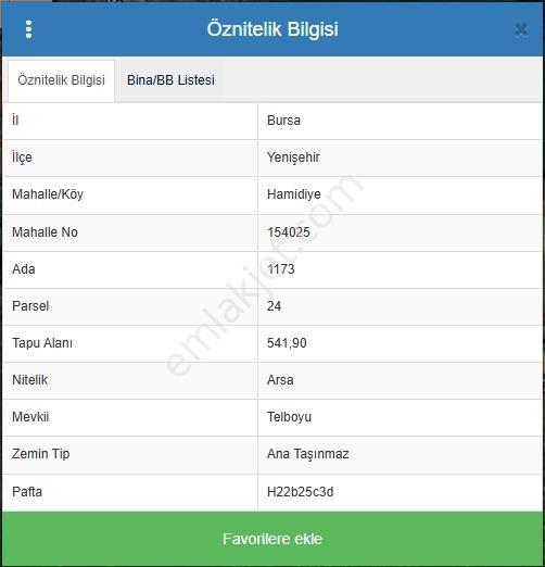 Bursa Yenişehir Koyunhisarda 594 M² Satılık Arsa | Yola Cephe - Görsel 22