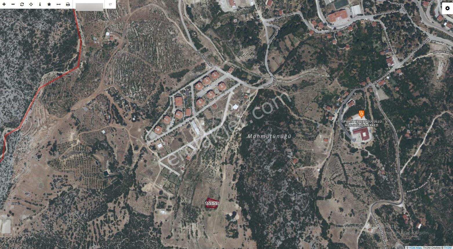 Sütçüler Tokinin Hemen Yanında İmarlı 831 Metrekare Satılık Arsa - Görsel 3