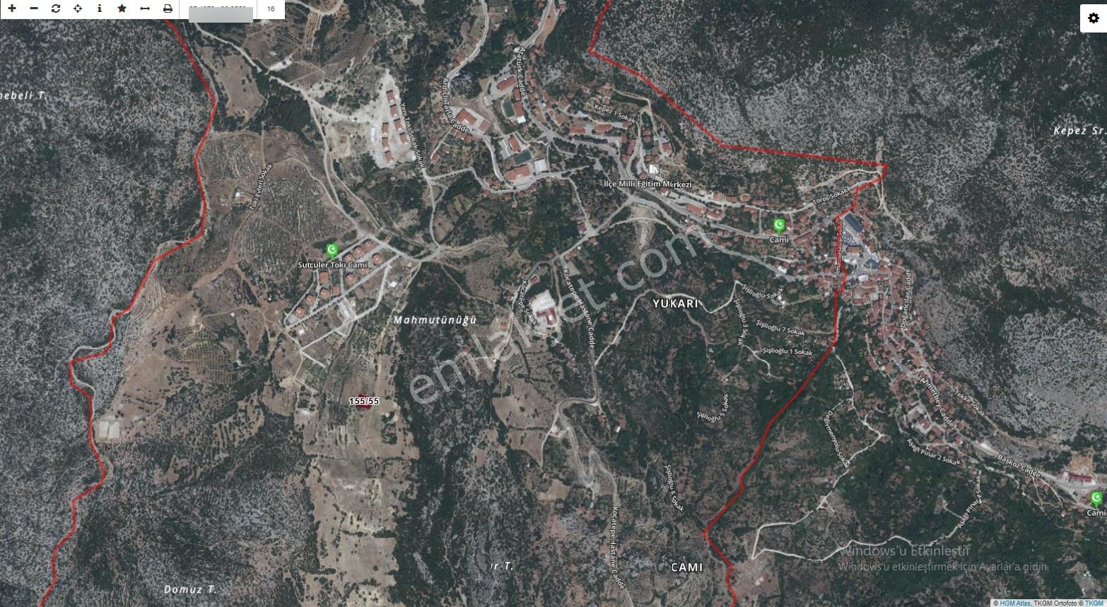 Sütçüler Tokinin Hemen Yanında İmarlı 831 Metrekare Satılık Arsa - Görsel 5