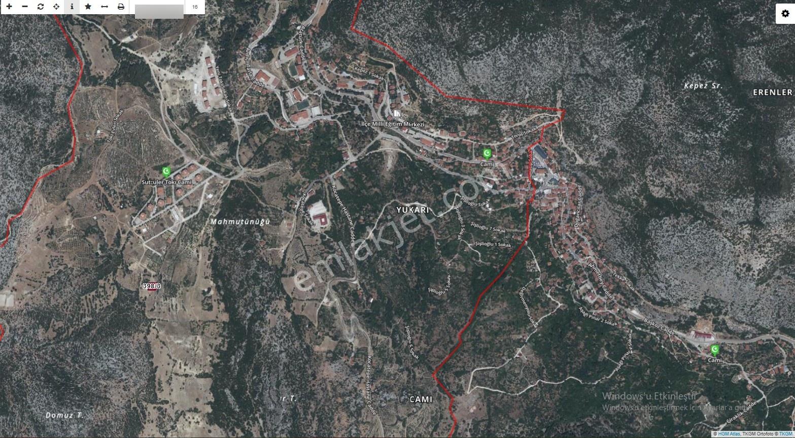 Sütçüler Toki Yanı Yeni İmar Alanında 679 Metre. Satılık Arsa - Görsel 2
