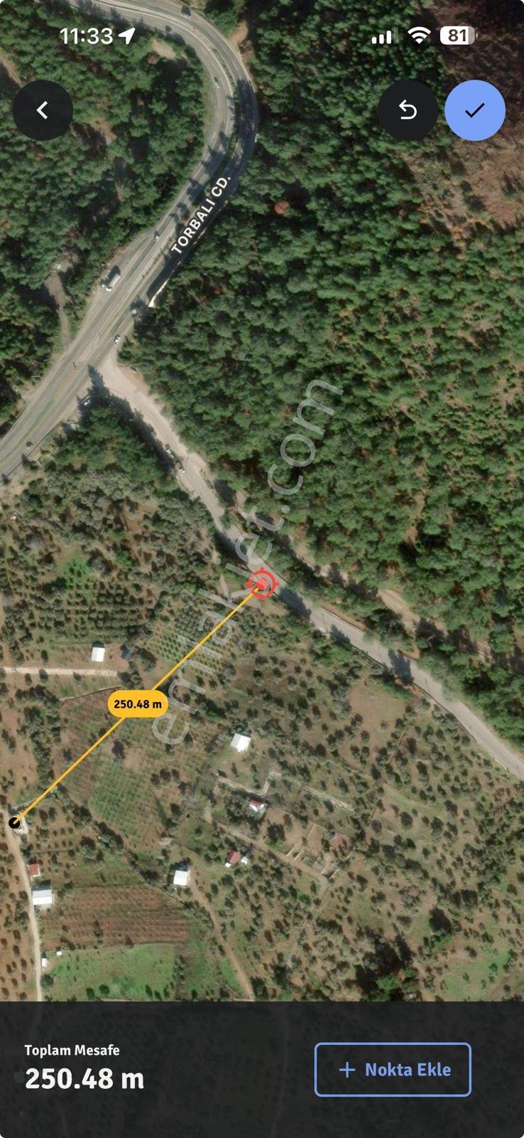 Dereköyde 1650 M² Bahçe + Ev - Görsel 24