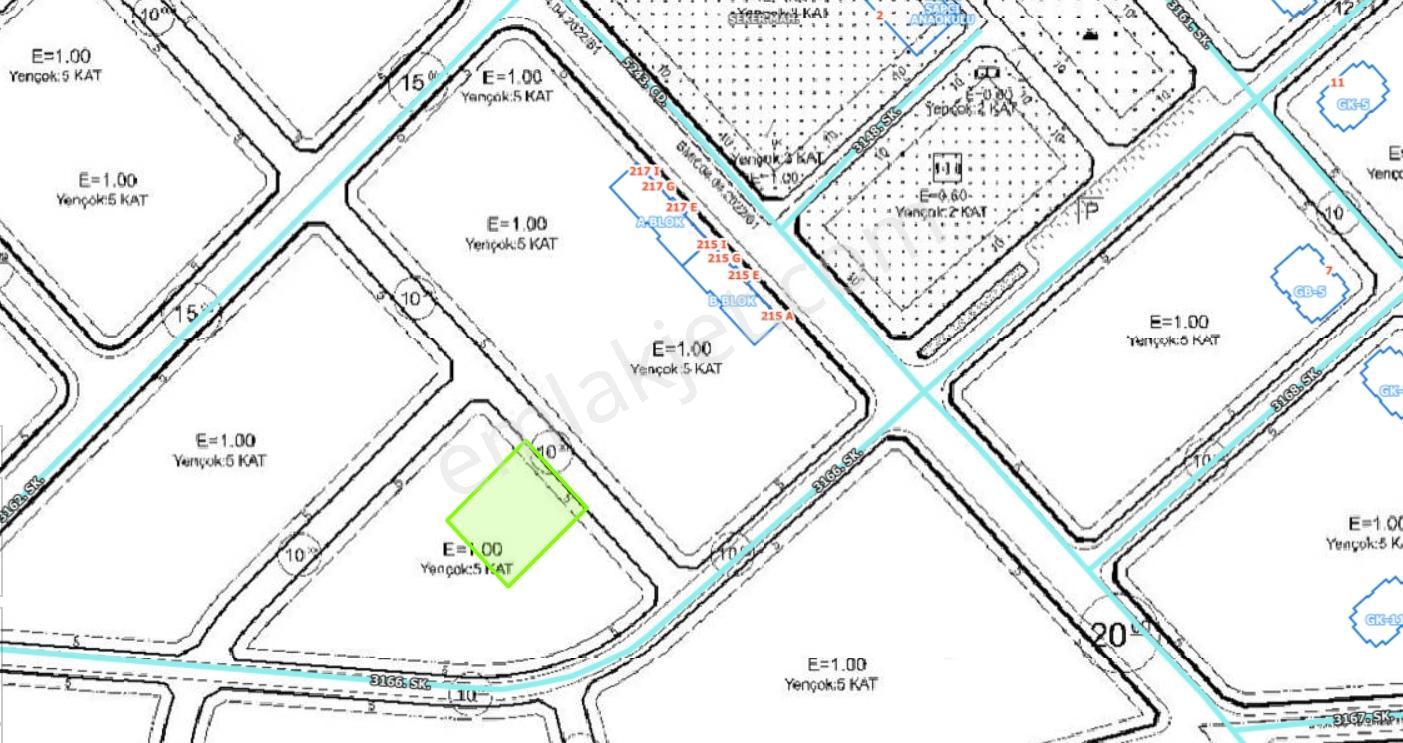 Bölge Hastanesi Arkası 1402 M² Konut Parseli - Görsel 3