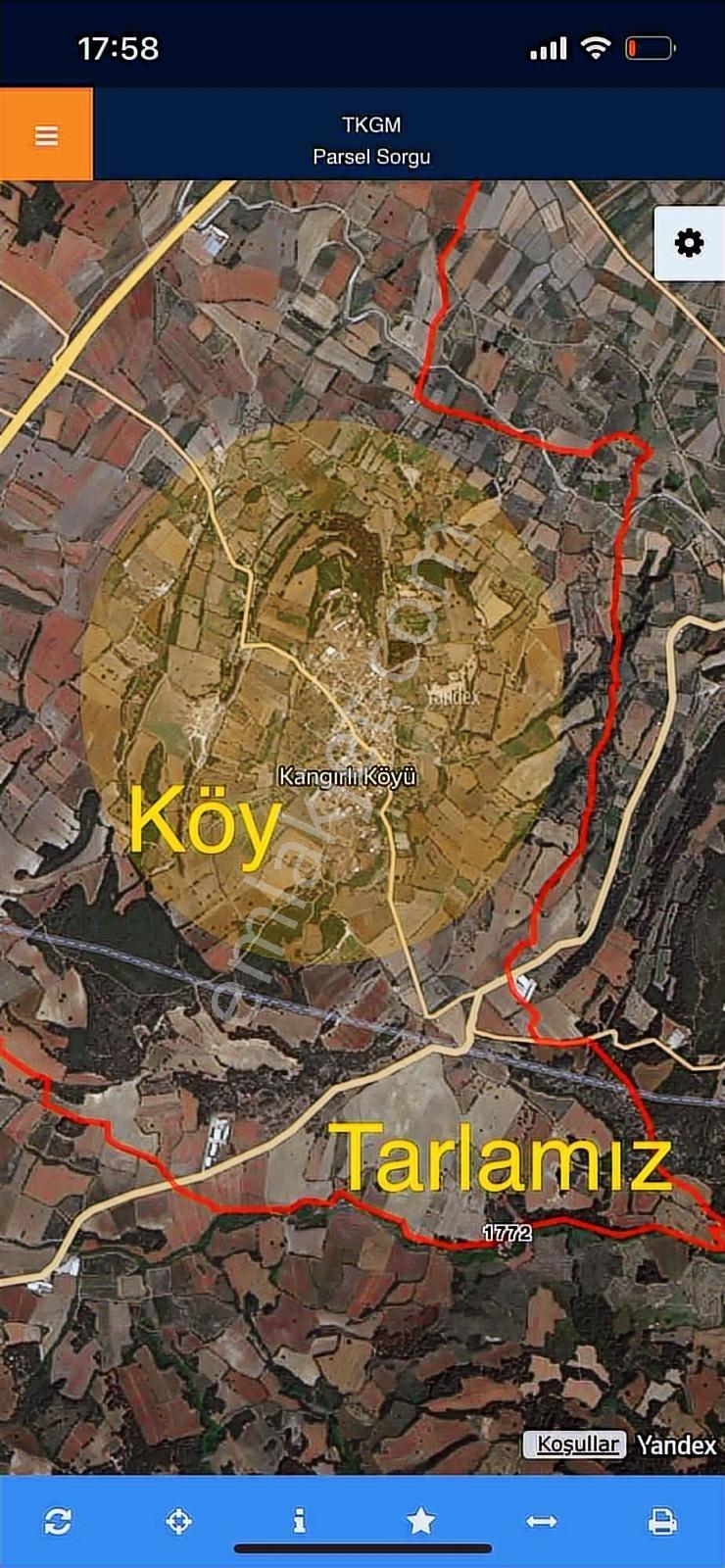 Çanakkele, Lapseki Kangirli Köy. Tek Tapu 2.914 Metre Tarlamız - Görsel 7