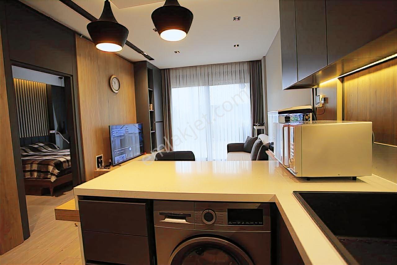Antalya Lara Güzeloba Da 1+1 Satılık Lüks Eşyalı Daire - Görsel 12