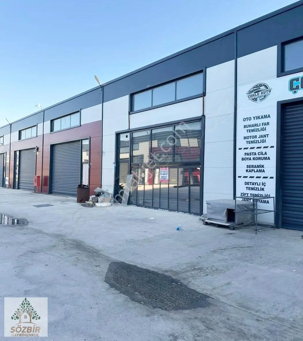 Sözbir'den Çorlu - ''silver Trade 3. Etap'' 100m2 Satılık Dükkan