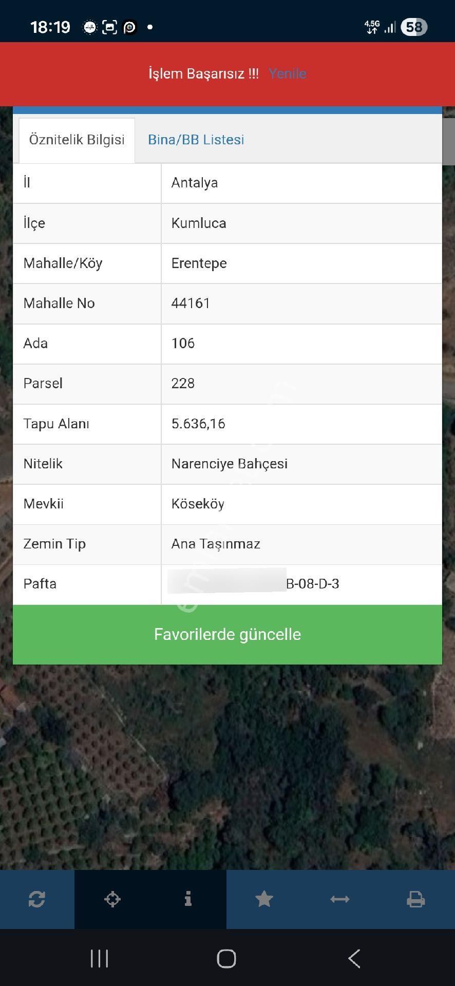 Erentepe Mahallesi Satılık Bahçe - Görsel 3