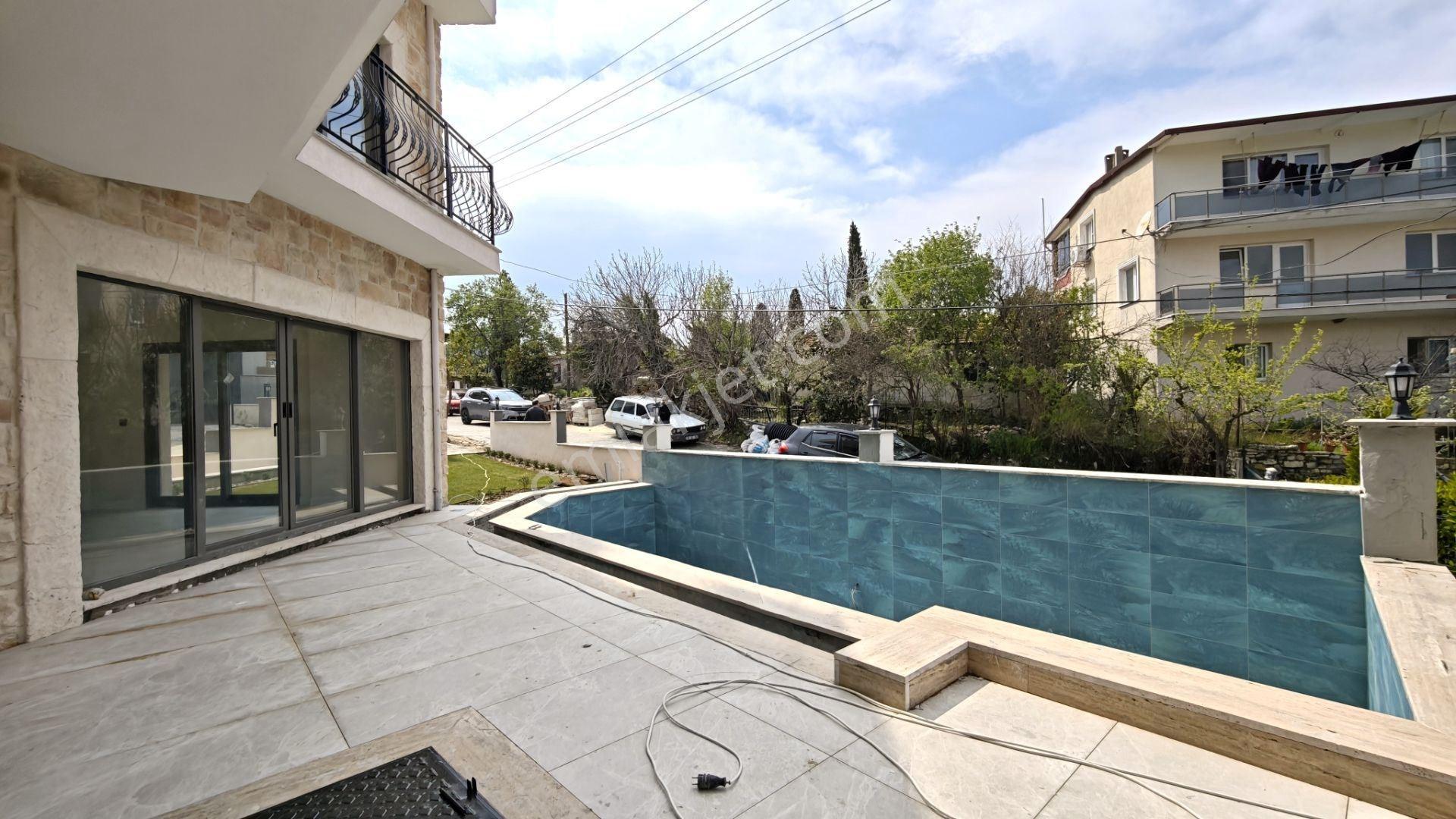 Kuşadası Soğucak 'ta Satılık Özel Mimari Taş Ev Villa - Görsel 6