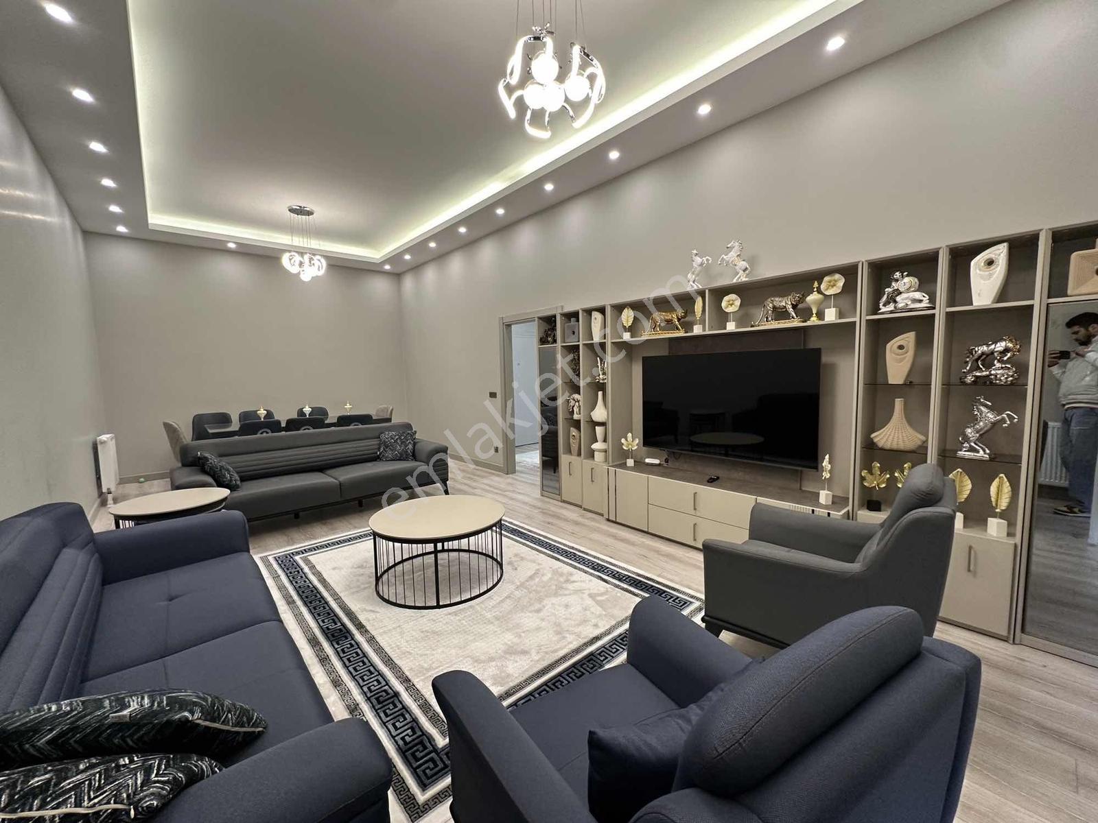 4.5+1 Fül Eşyalı Sıfır Kiralik Bahçeli Daire(meydan Ardıçlı'da - Görsel 20