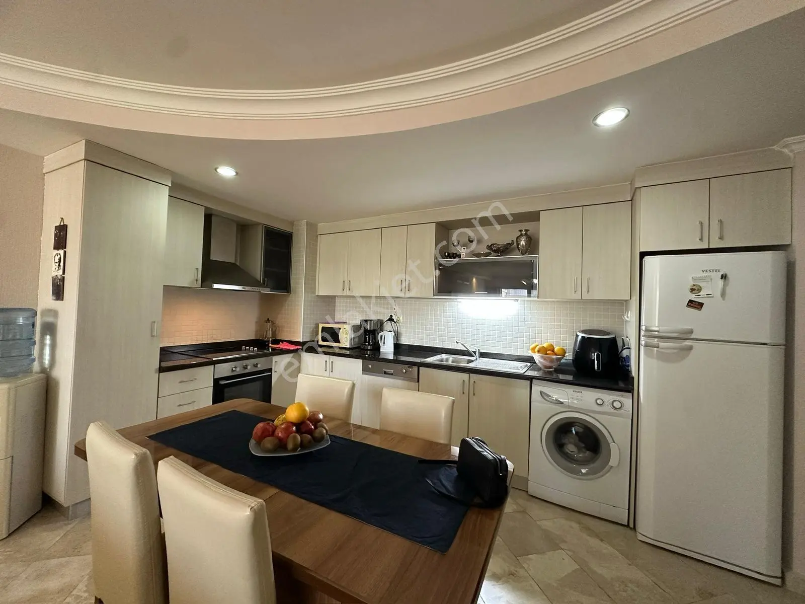 Alanya Mahmutlar 2+1 130 M2 Eşyalı Lüks Aktiviteli Aquapark - Görsel 19