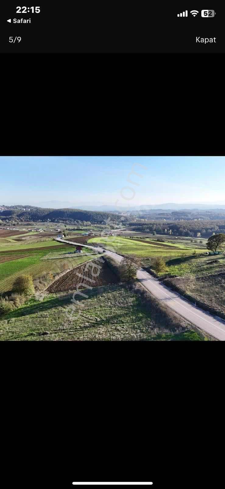İzmit Yenice'de Göl Manzaralı Yola Bir Parsel - Görsel 9